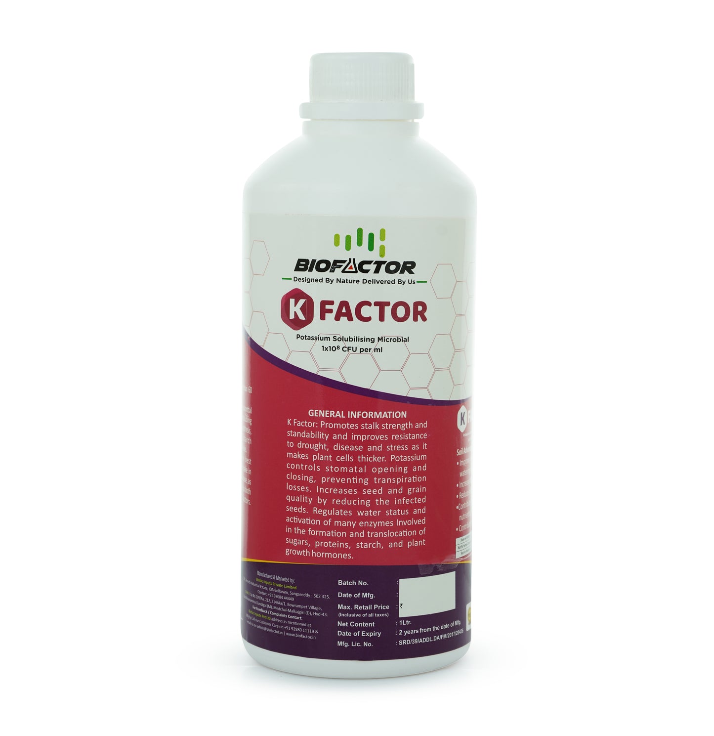 K Factor – Potassium Mobilising Bacteria