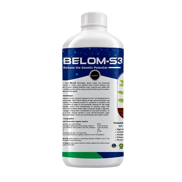 Belom Series - Fermented Liquid Organic Manure - 1Ltr & 5 Ltr