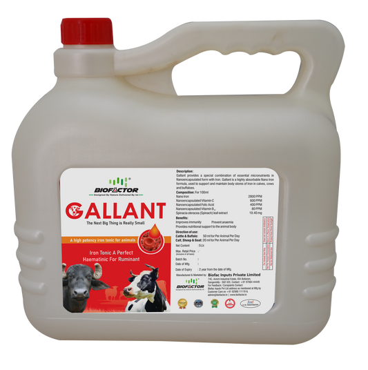 Gallant | A high potency iron tonic for animals